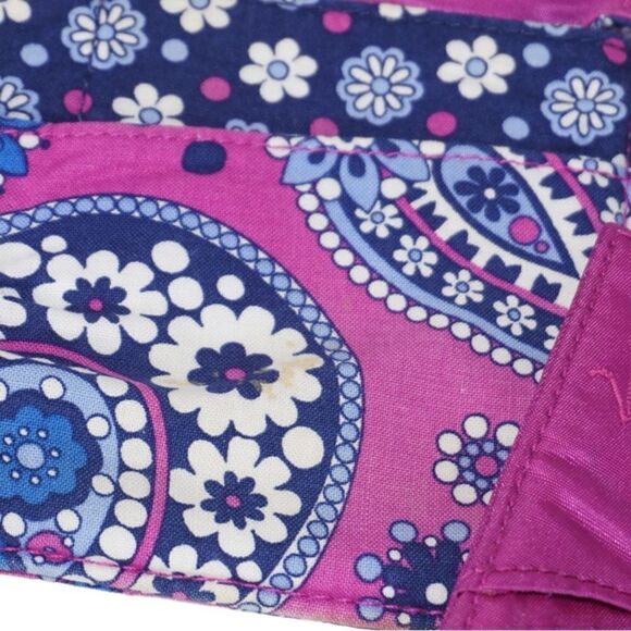 Vera Bradley BOGO FREE SALE Purple Boysenberry Envelope Style Clutch Wallet - Picture 4 of 10